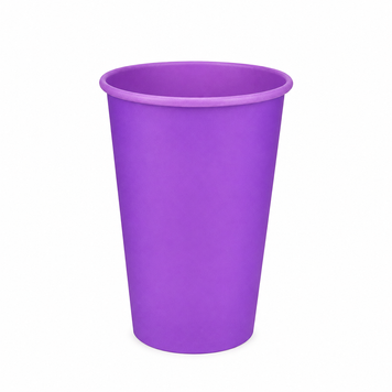 Стакан паперовий 340 мл одношаровий LAVANDA CUP d-80TP (50шт/1000шт)EC 2000263 фото