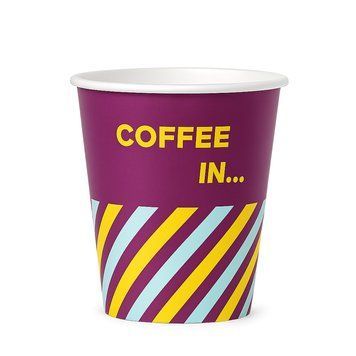 Стакан паперовий 175 мл одношаровий "Coffee In" D-70 (50/40/2000)EC 1001566 фото