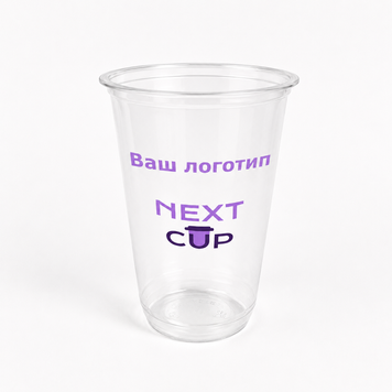 Стакан купольный БАБЛ ТИ 540 мл. (50шт\1000шт) PET (530-560 мл) 1001192 фото