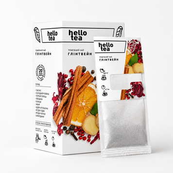 Чай Hello Tea "Глинтвейн" 20шт 1000755 фото