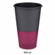 Стакан паперовий 500 мл одношаровий GRAPHITE CUP d-90TP (50/20/1000)EC 2000249 фото 1