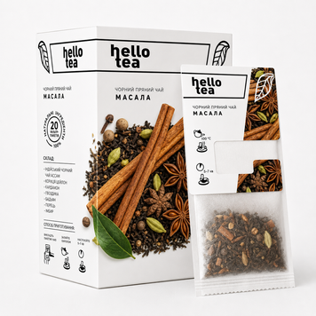 Чай Hello Tea "Массала" 20шт 1000765 фото