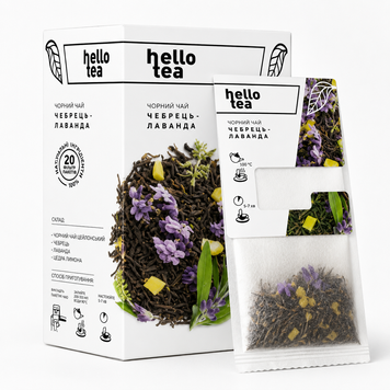 Чай Hello Tea "Чебрец-лаванда" 20шт 1000769 фото