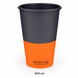 Стакан паперовий 340 мл одношаровий GRAPHITE CUP d-80TP (50/20/1000)EC 2000121 фото 1